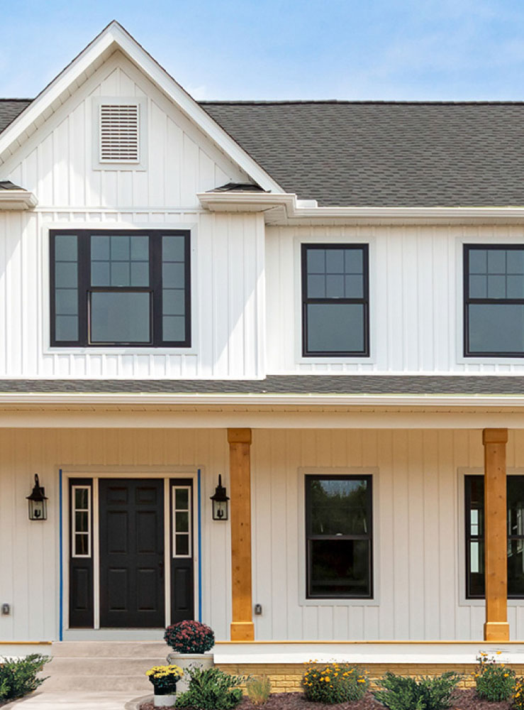 Exterior of home on AHH Home Builder website