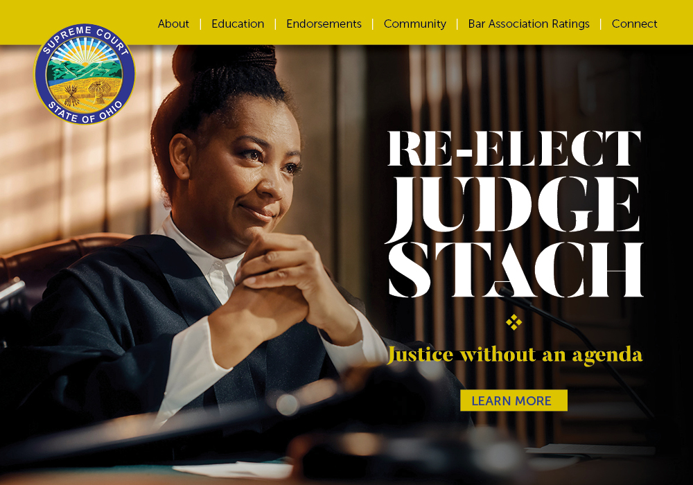 Female Judge candidate homepage final
